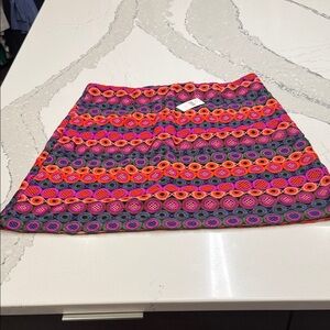 Hutch Pink and Purple Mini Skirt So Cute! NWT Sz 14